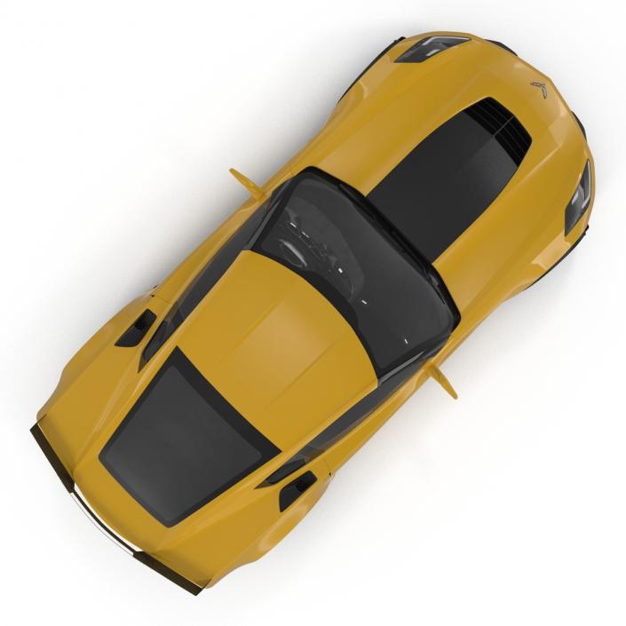 3D Chevrolet Corvette model