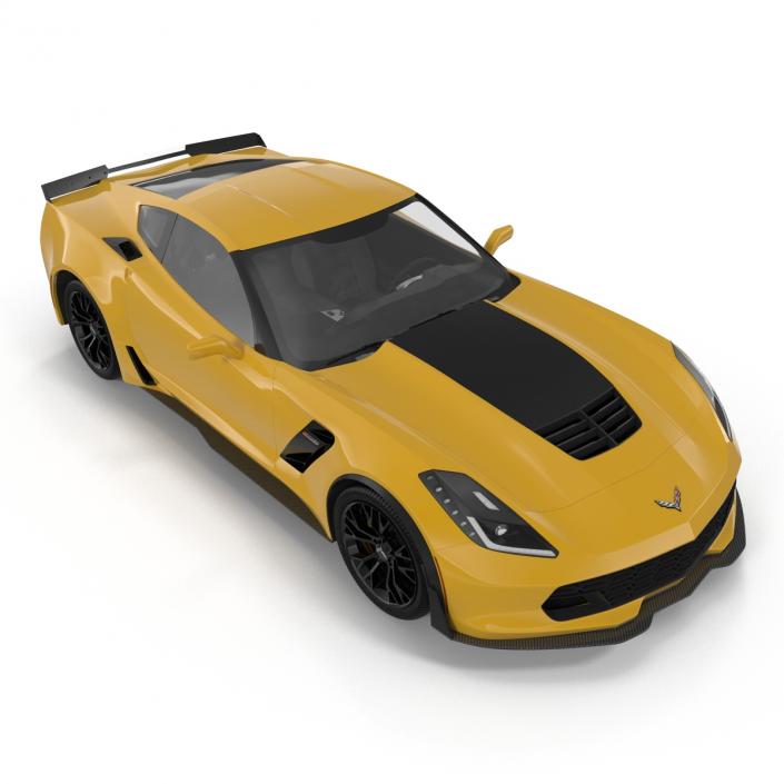 3D Chevrolet Corvette model