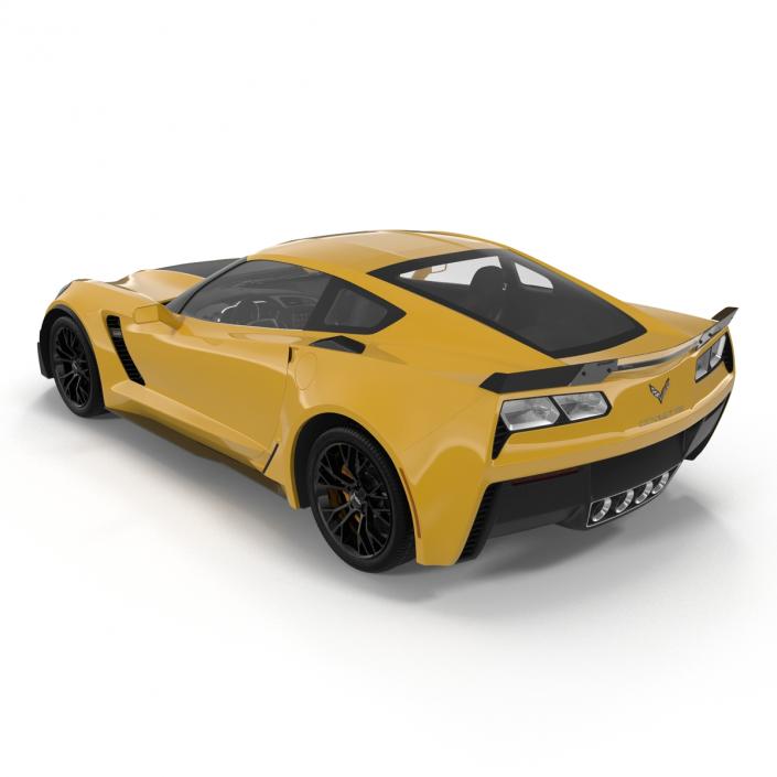 3D Chevrolet Corvette model