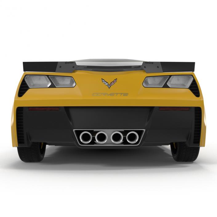 3D Chevrolet Corvette model