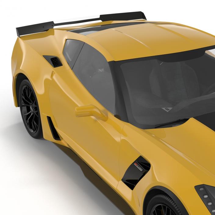 3D Chevrolet Corvette model