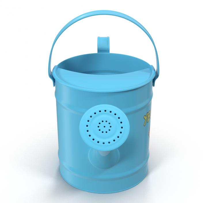 Kids Watering Can Blue 3D