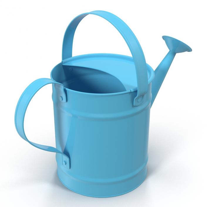 Kids Watering Can Blue 3D