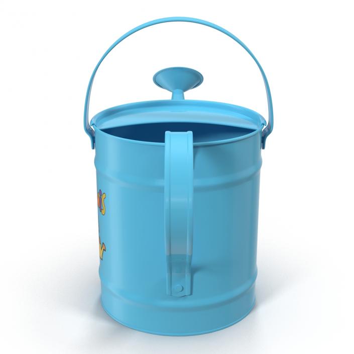 Kids Watering Can Blue 3D