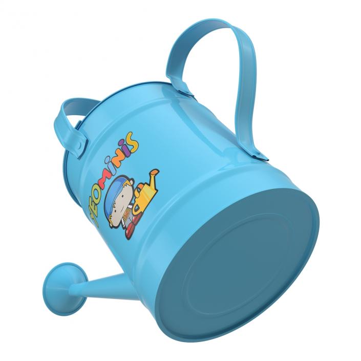 Kids Watering Can Blue 3D