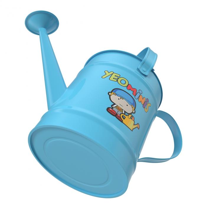 Kids Watering Can Blue 3D