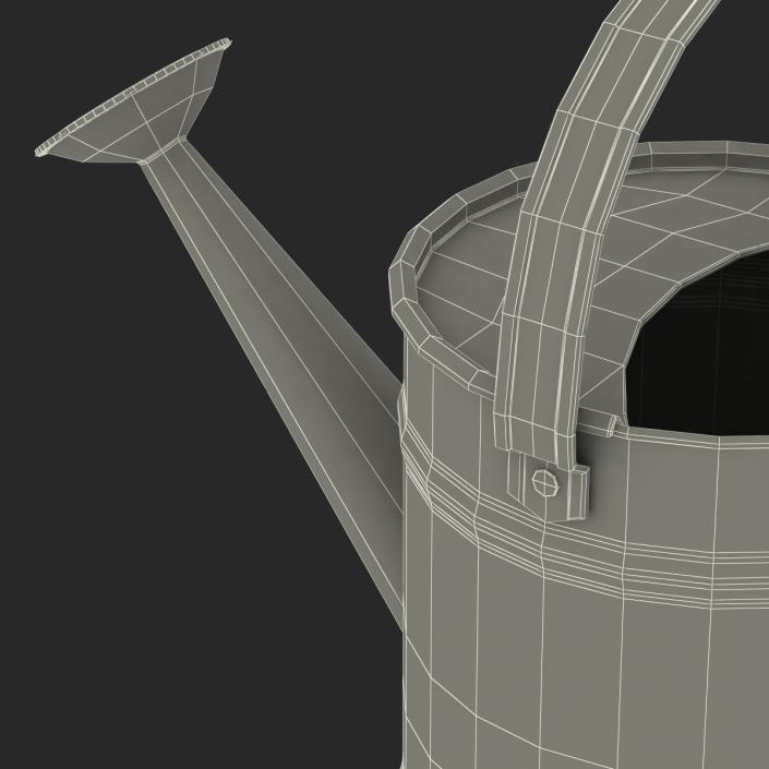 Kids Watering Can Blue 3D