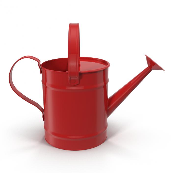 3D Kids Watering Can Red