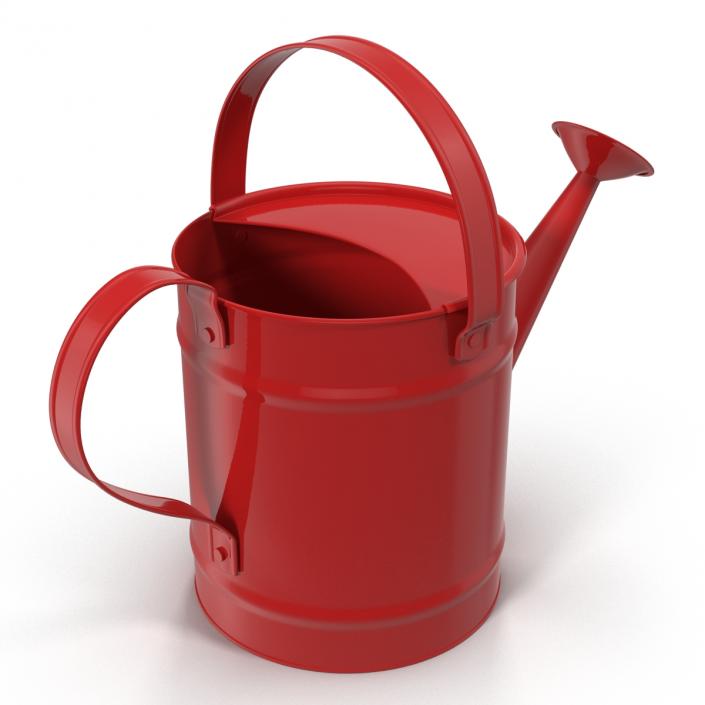 3D Kids Watering Can Red