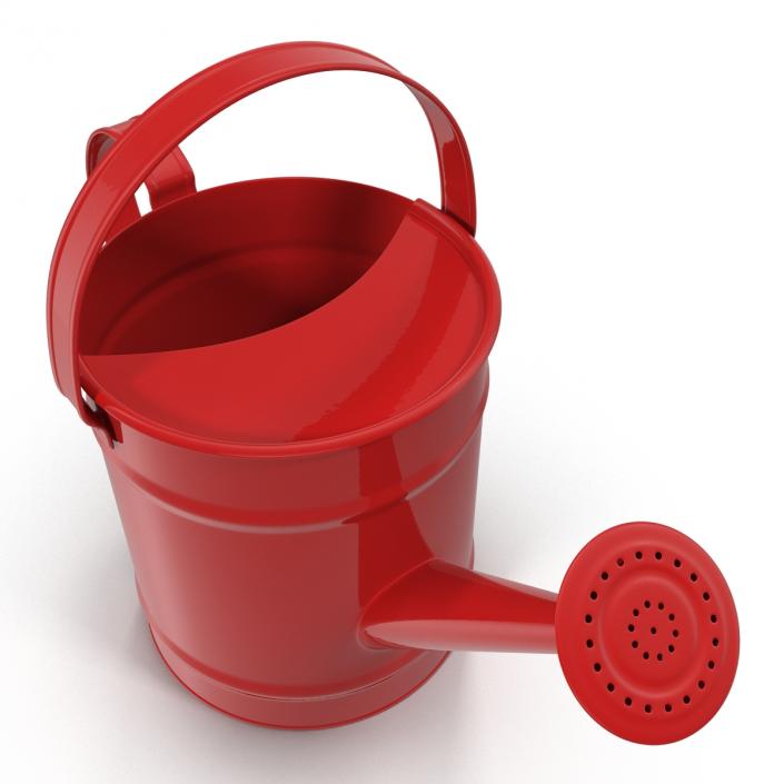 3D Kids Watering Can Red