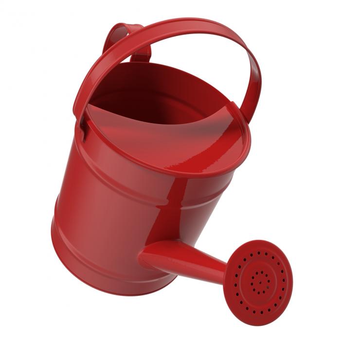 3D Kids Watering Can Red