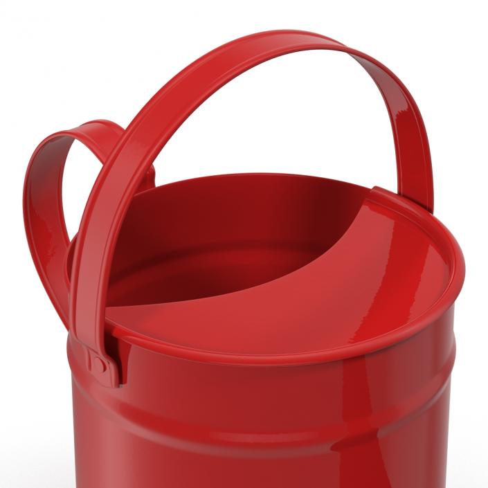 3D Kids Watering Can Red