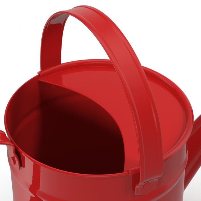 3D Kids Watering Can Red