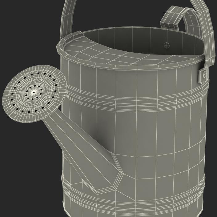 3D Kids Watering Can Red