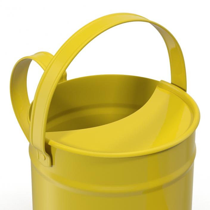 Kids Watering Can Yellow 3D model