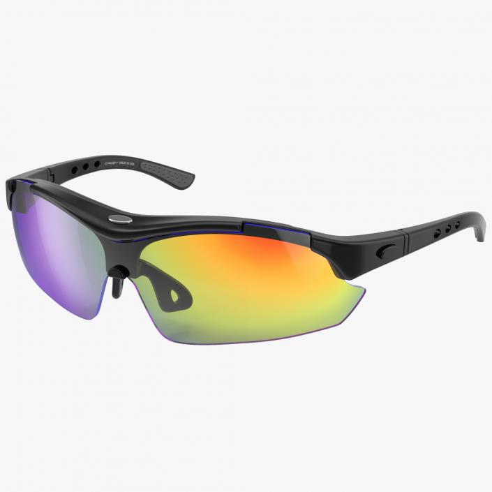 3D Sport Glasses model