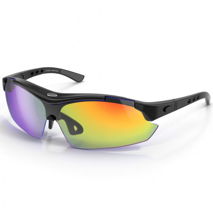 3D Sport Glasses model