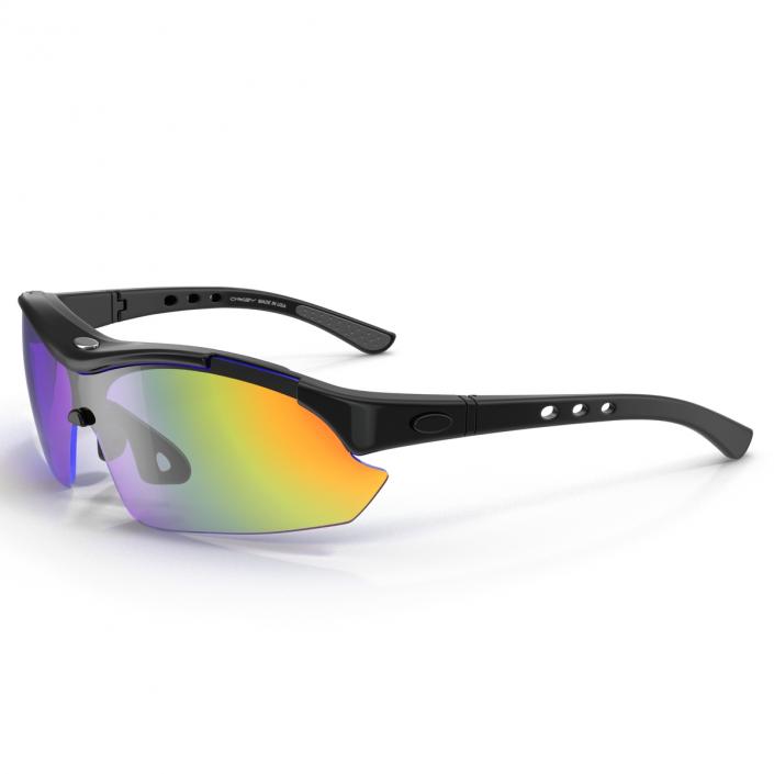 3D Sport Glasses model