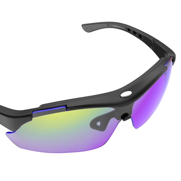 3D Sport Glasses model