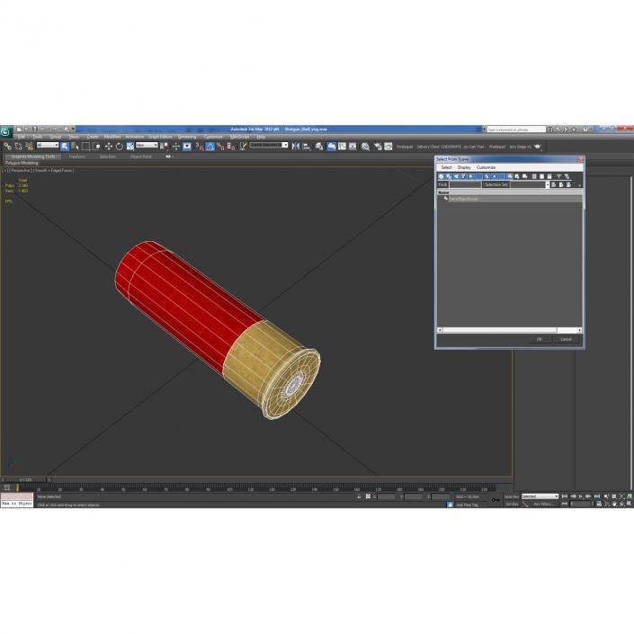 3D Shotgun Shell model