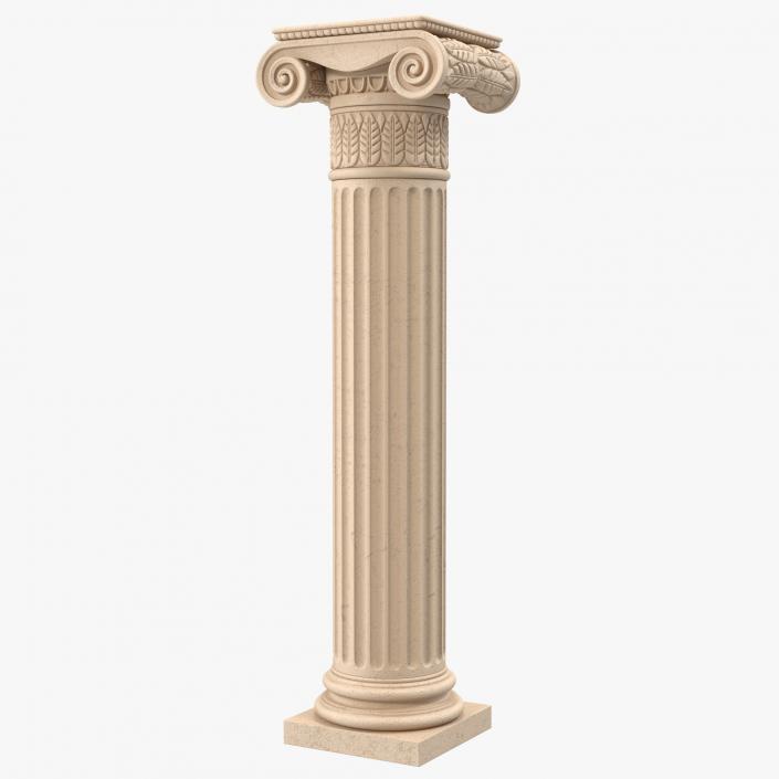 3D Ionic Order Column model