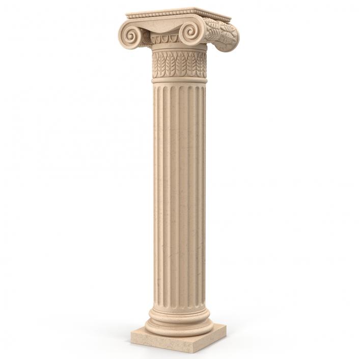 3D Ionic Order Column model