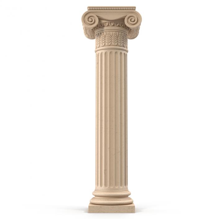 3D Ionic Order Column model