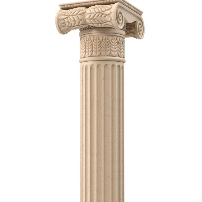 3D Ionic Order Column model