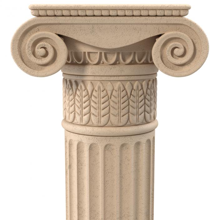 3D Ionic Order Column model