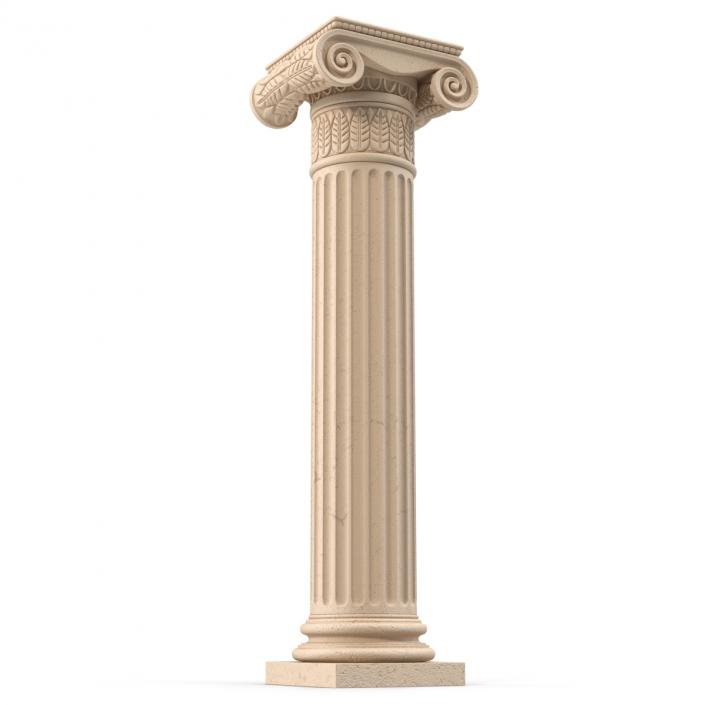 3D Ionic Order Column model