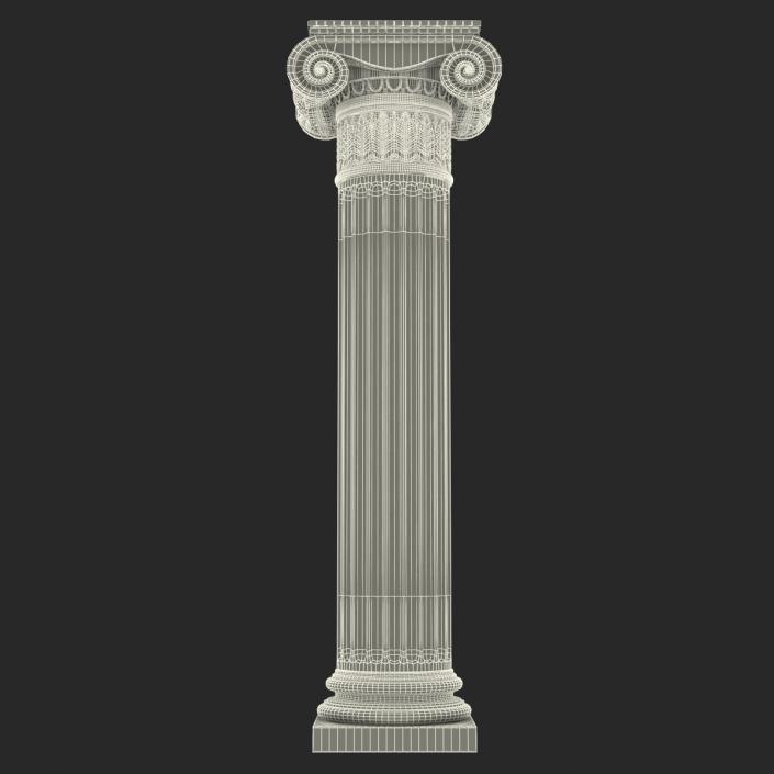 3D Ionic Order Column model