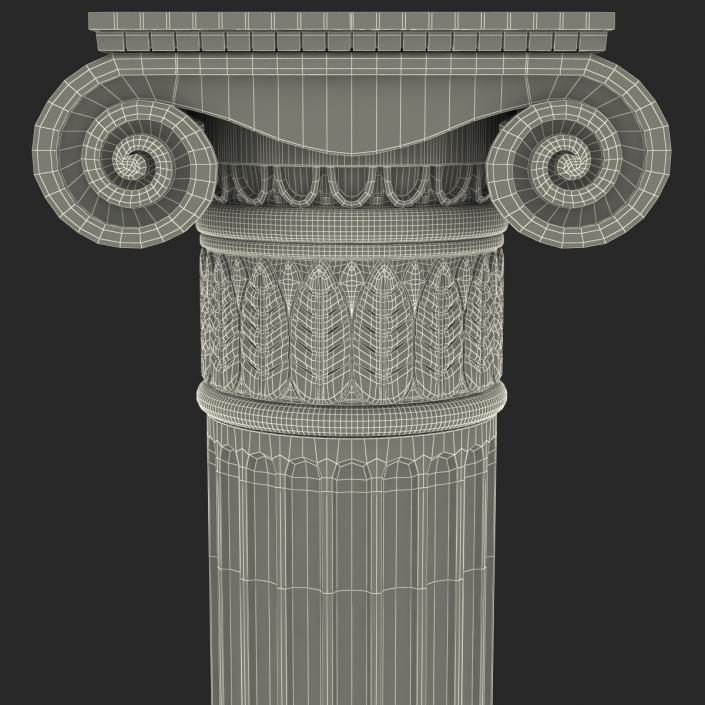 3D Ionic Order Column model