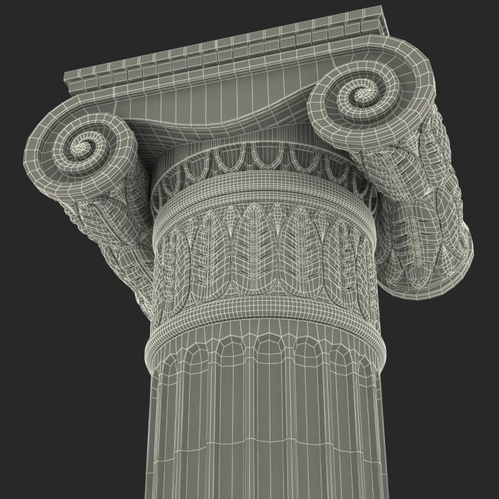 3D Ionic Order Column model