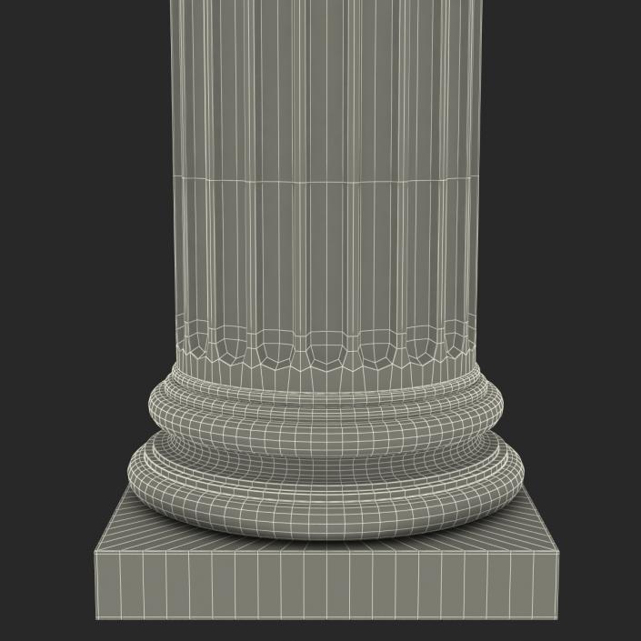 3D Ionic Order Column model