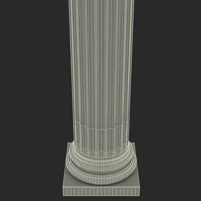 3D Ionic Order Column model