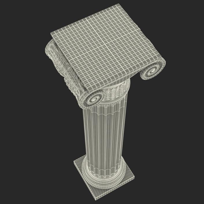 3D Ionic Order Column model