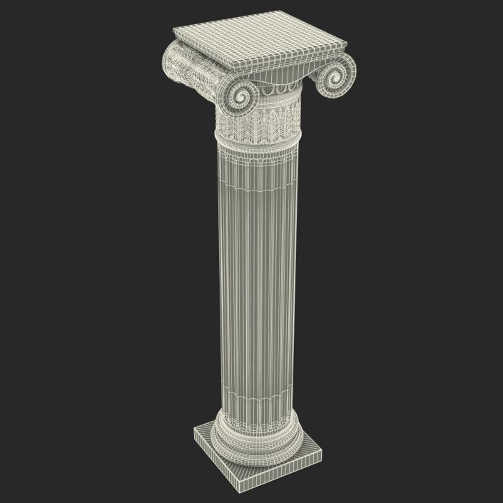 3D Ionic Order Column model