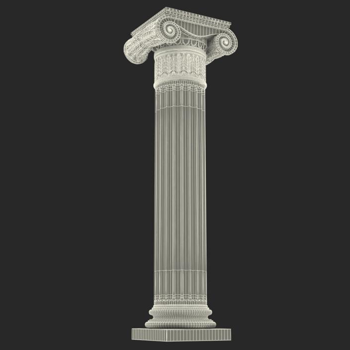 3D Ionic Order Column model