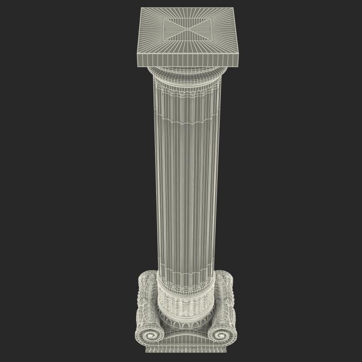 3D Ionic Order Column model