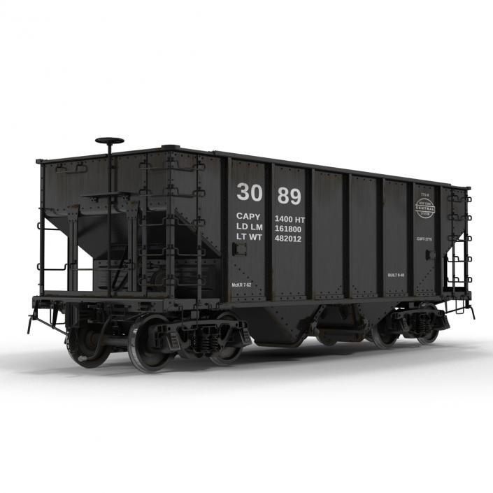 3D model Hopper Car