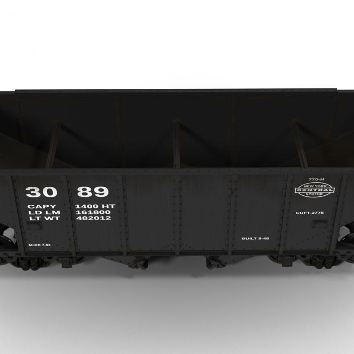 3D model Hopper Car