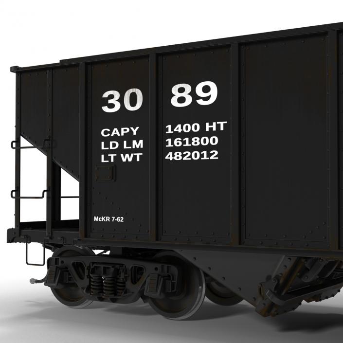 3D model Hopper Car