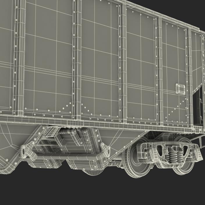 3D model Hopper Car