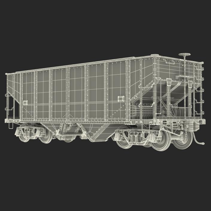 3D model Hopper Car