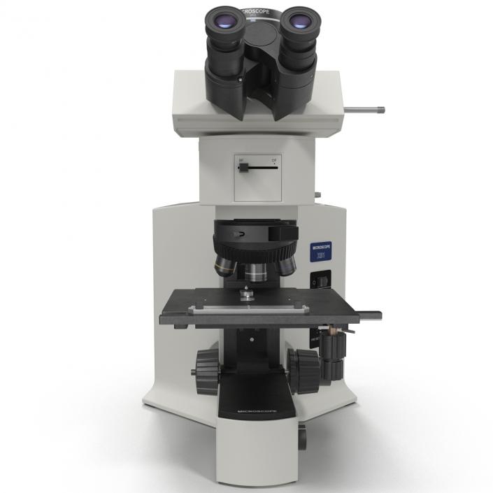 Professional Fluorescence Microscope Generic 3D model