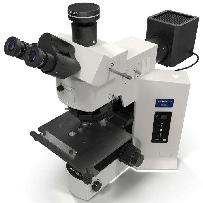 Professional Fluorescence Microscope Generic 3D model