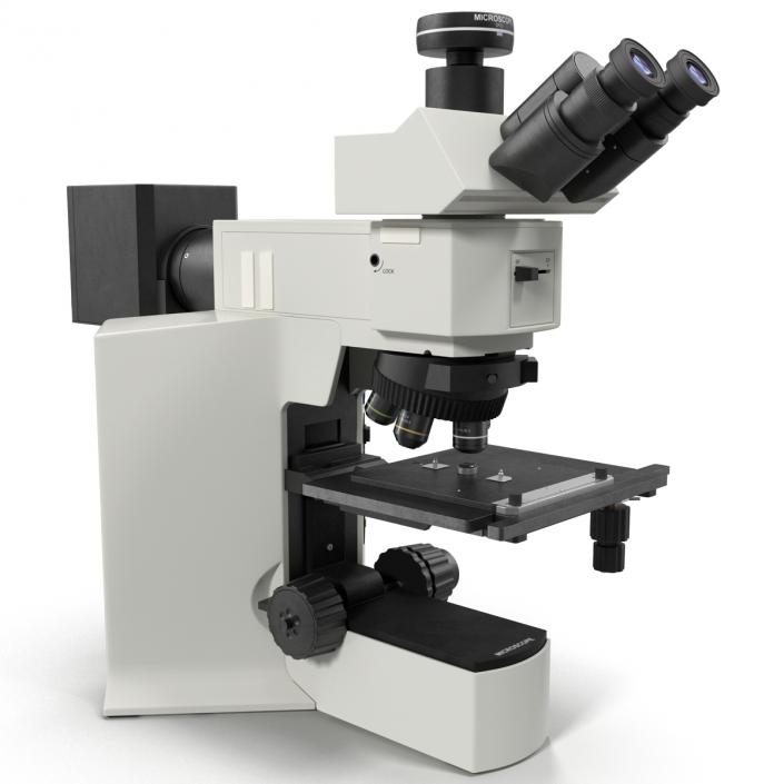 Professional Fluorescence Microscope Generic 3D model