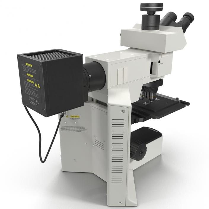 Professional Fluorescence Microscope Generic 3D model