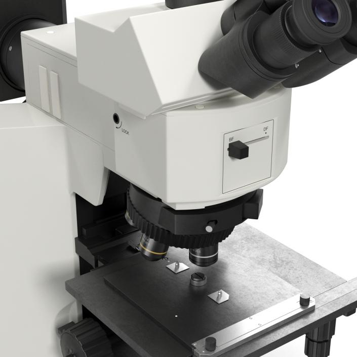 Professional Fluorescence Microscope Generic 3D model