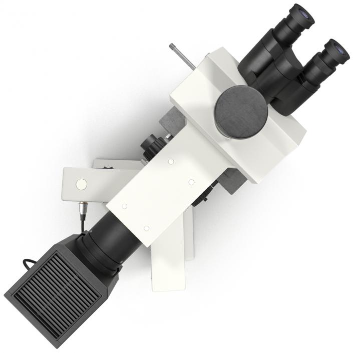 Professional Fluorescence Microscope Generic 3D model